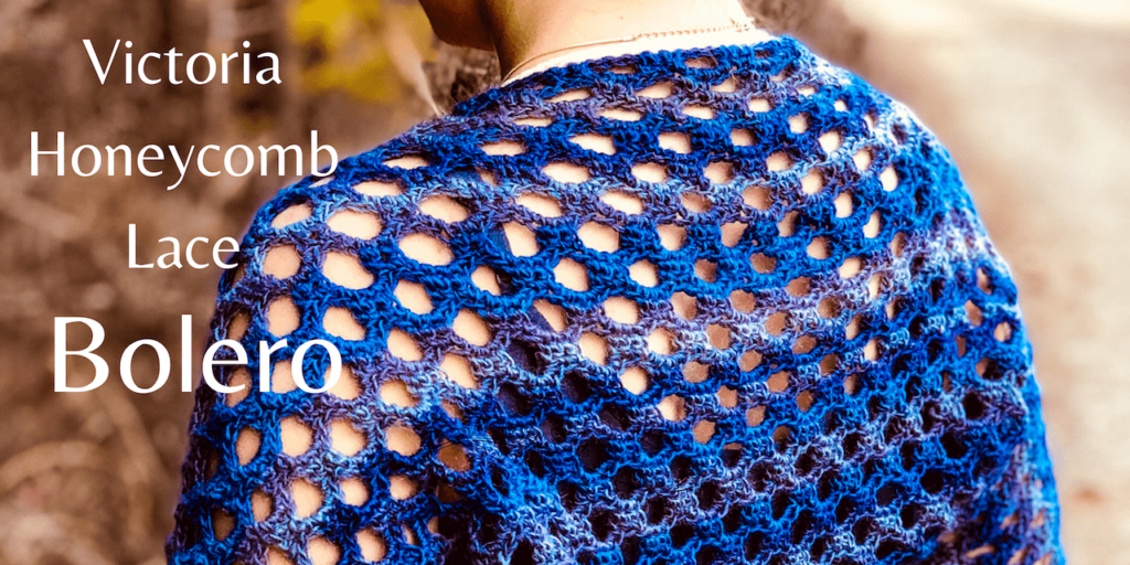 Victoria Honeycomb Lace Crochet Bolero 