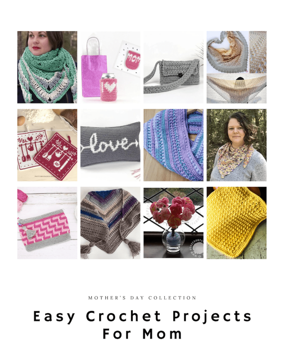 19 Heartwarming Crochet Patterns for Mother's Day Gifts and Treasures
