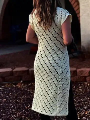 Kalina Crochet Duster Pattern by Itchin' for some Stitchin'