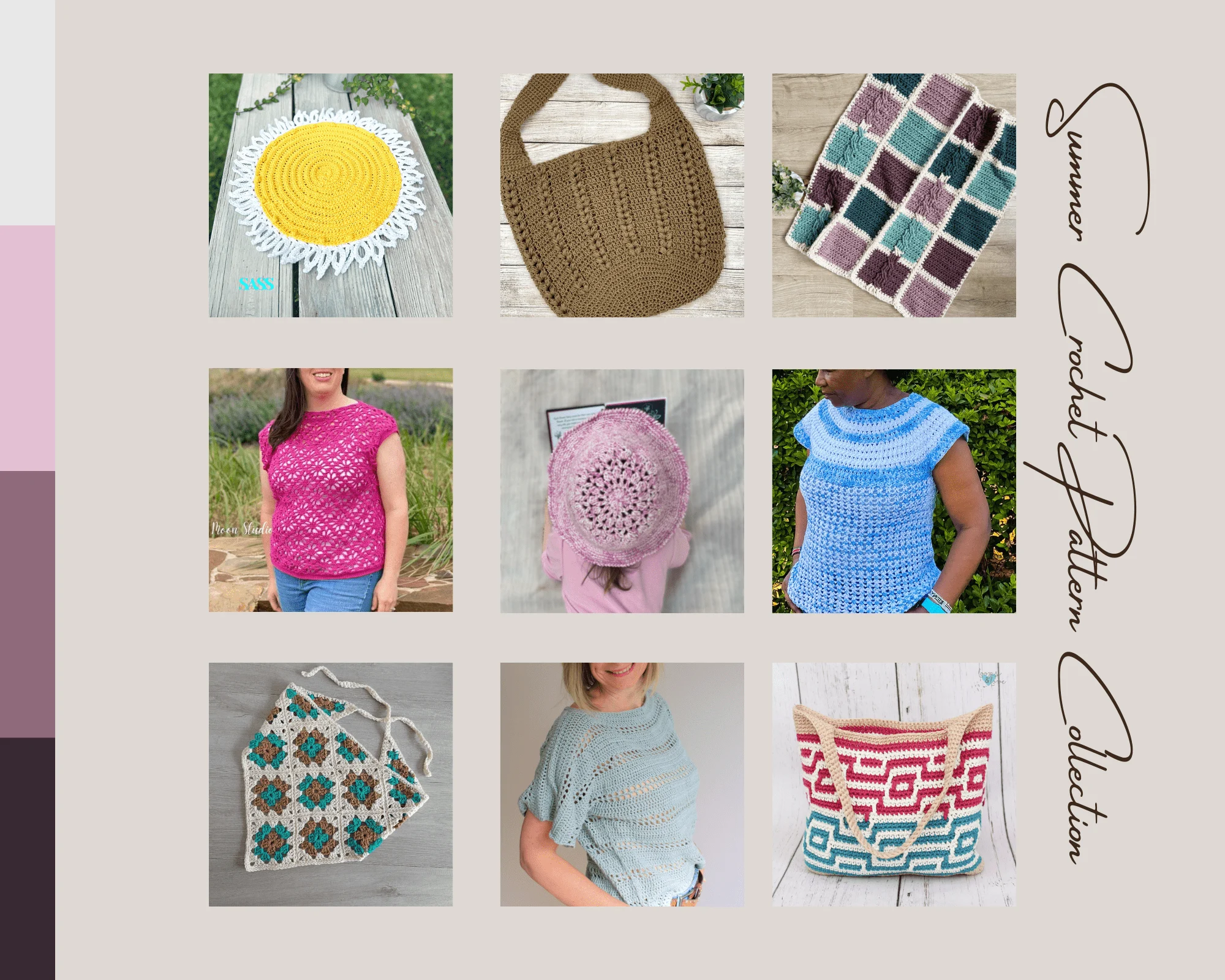 Heat Up Your Summer With These 33 Amazing Summertime Crochet Projects!