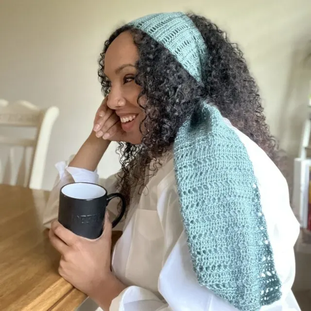 Luminance Hair Scarf by Crafting for Weeks