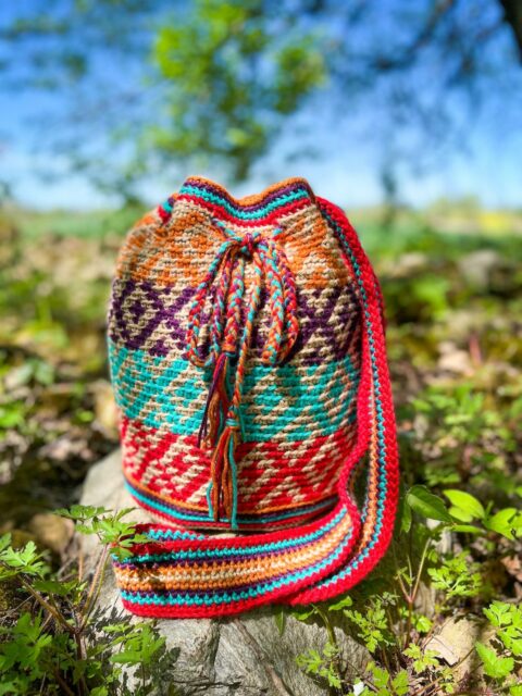 Diamond Boho Bag by Spotted Horse Design Co.