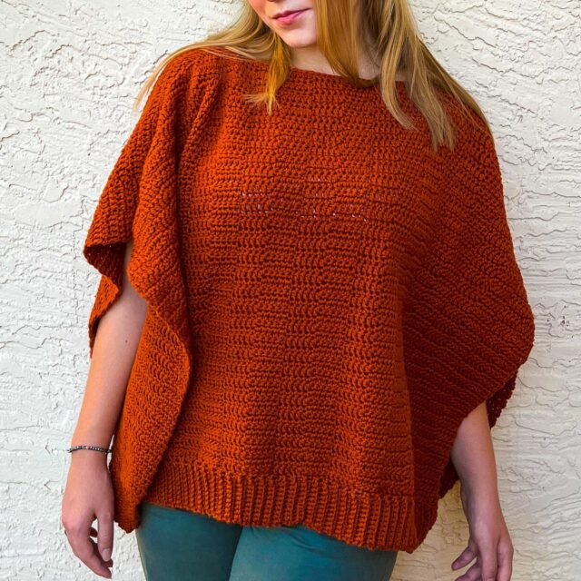 Crochet Poncho Pattern by Itchin' for some Stitchin'