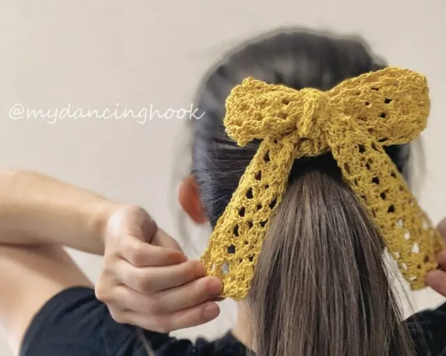 Luna Lace Crochet Head Scarf