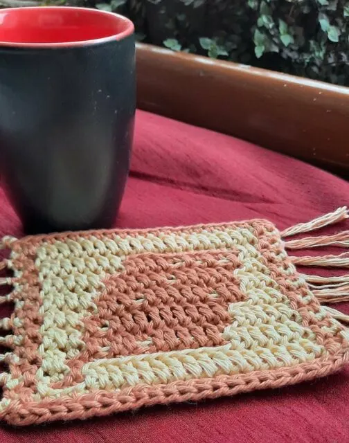 Crochet Mug Rug Pattern