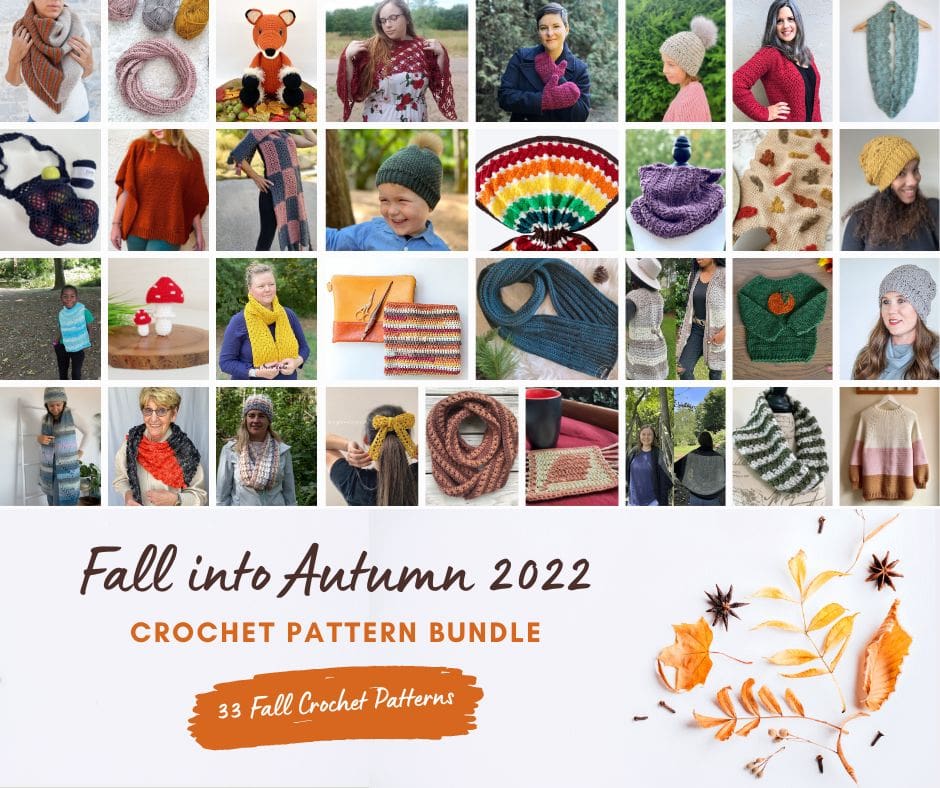 Fall Into Autumn Pattern Bundle Collage
