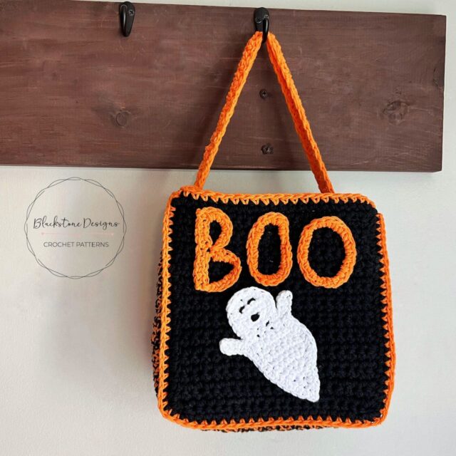 Halloween Treats Tote crochet pattern by Blackstone Designs