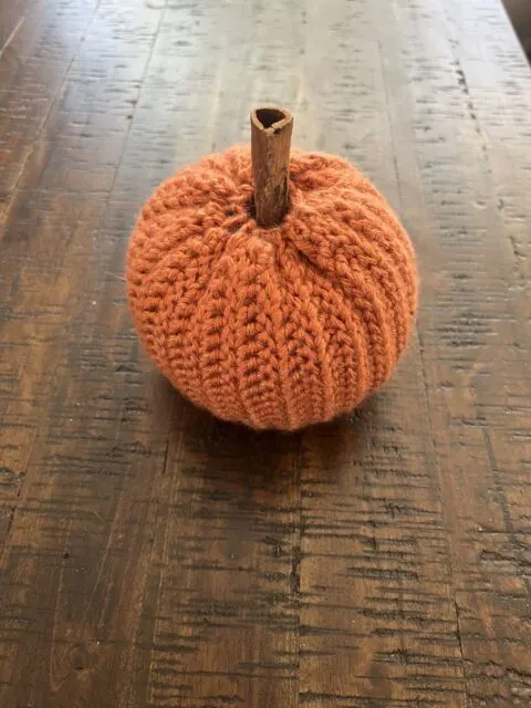 Crochet Halloween Pumpkin Pattern by Kay Fey Crochet