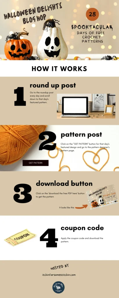 Halloween Delights Blog Hop Infographic