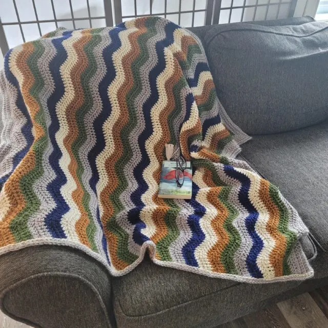 Boreal Crochet Throw by ACCROchet