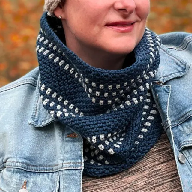 Pointillism Cowl by Capital Crochet