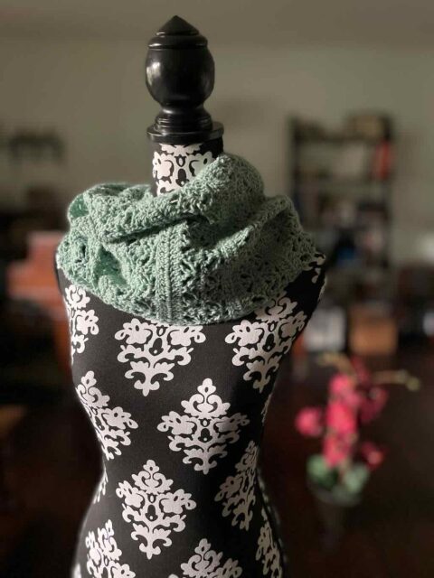 Aneira Crochet Infinity Scarf by MadameStitch