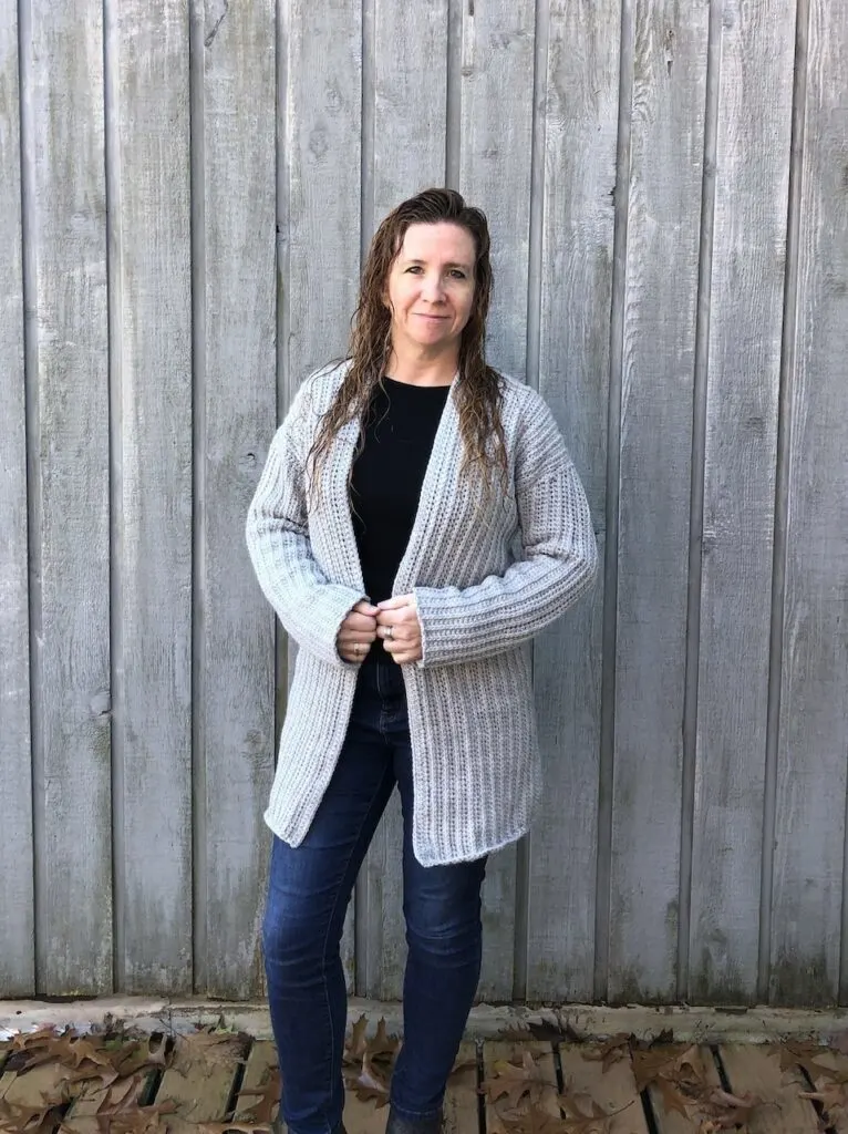 The River Rock Cardigan by Ambassador Crochet