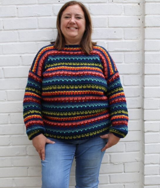 Sampler Stitch Sweater