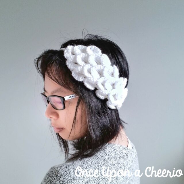 Odette (Swan Lake) Crochet Ear Warmers by Once Upon a Cheerio