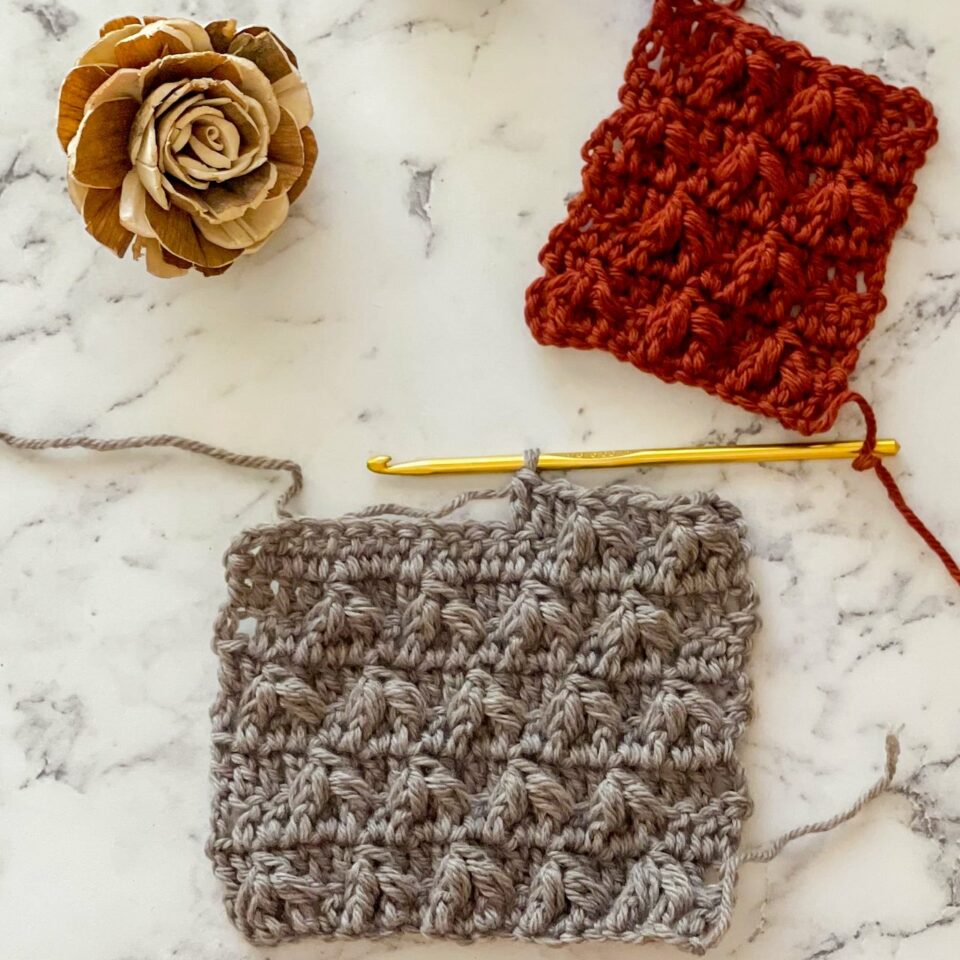 Crochet Pattern: Veruca Two Tone Sweater with Textured Seed Stitch