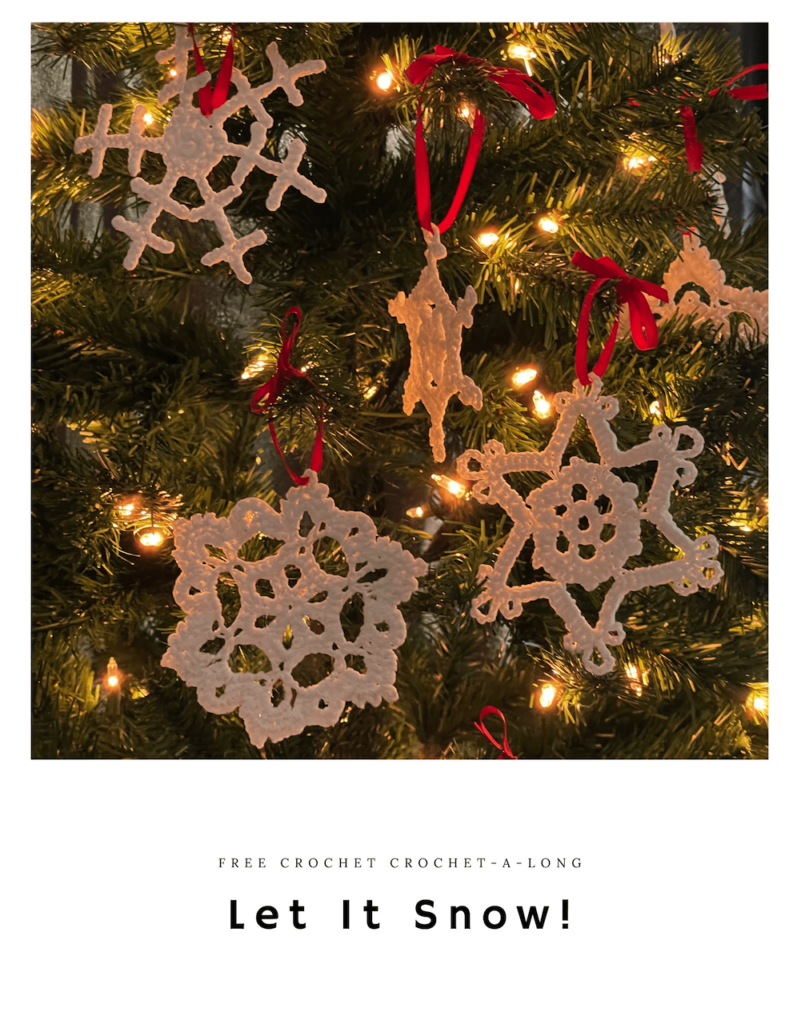 Let It Snow:  Snowflake Crochet-A-Long