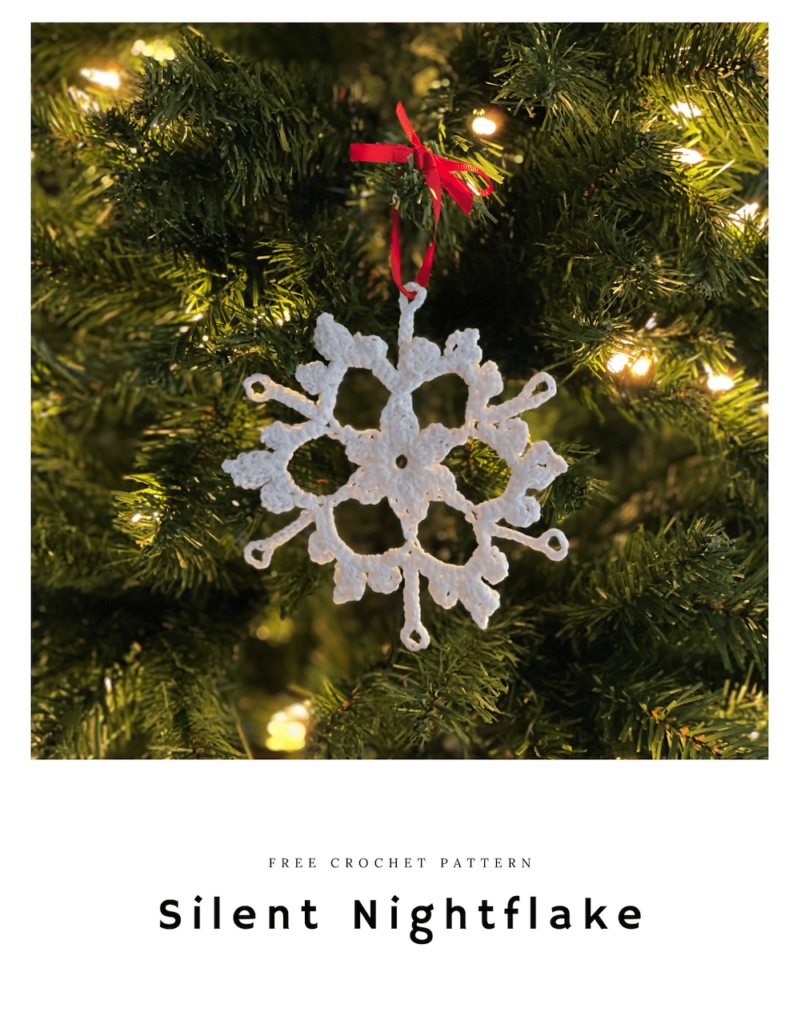 Crochet Snowflake 11 - Silent Nightflake