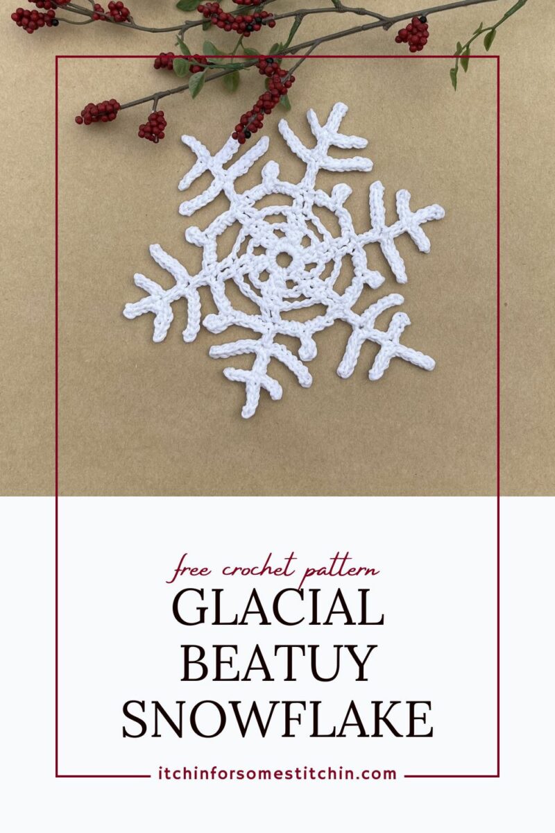 Unique Crochet Snowflake Pattern for a Dramatic Look