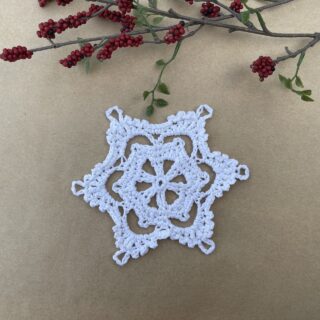 Crochet Snowflake 5 - Flurry Twist