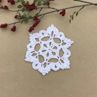 Crochet Snowflake 6 - Whispering Flake