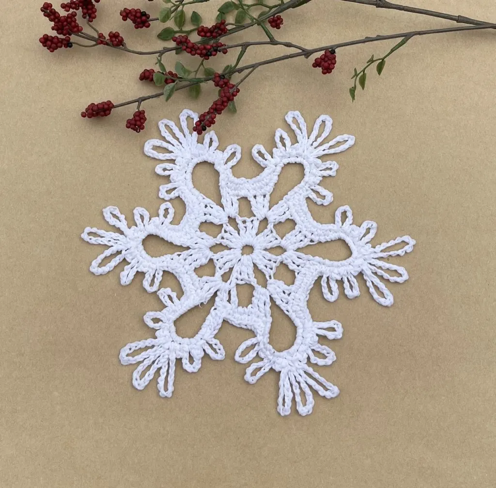 Crochet Snowflake 9 - Arctic Radiance