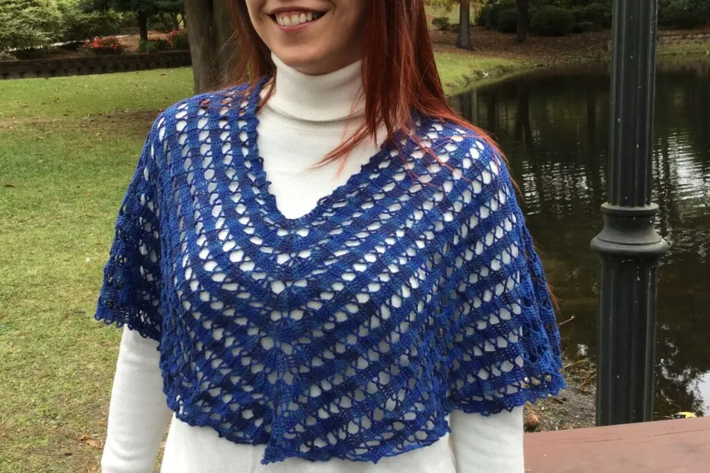 Bruges Lace Crochet Capelet by Hooked for Life