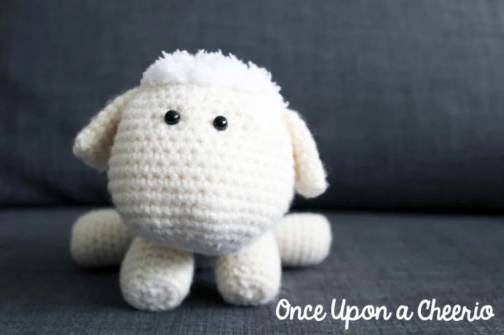 Crochet Rosemary Lamb by Once Upon a Cheerio
