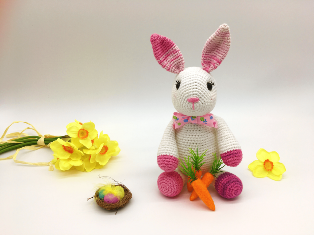 Betty The Amigurumi Bunny by Cuddly Stitches Craft
