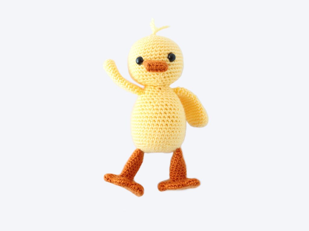 Duncan the Duckling Crochet Plushie by The Blue Elephants