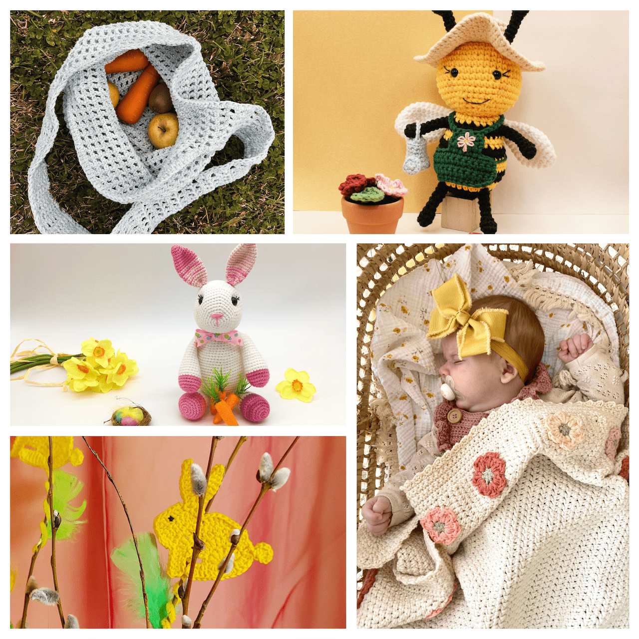 Hello Spring Crochet Featured Image