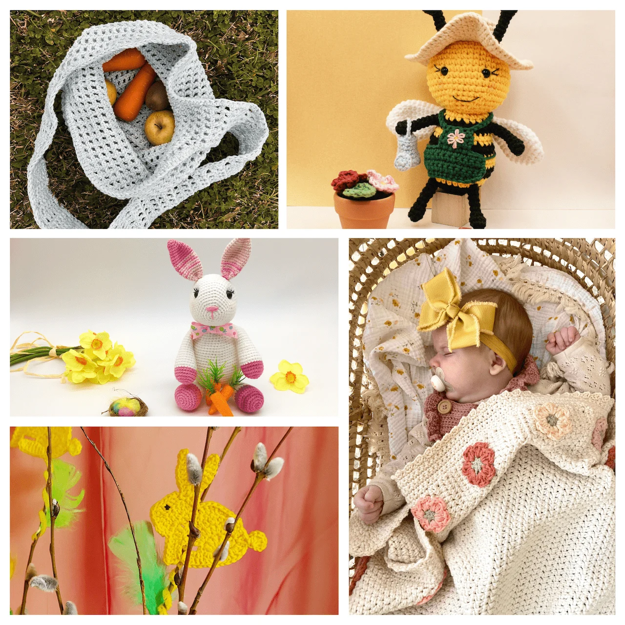 Hello Spring Crochet Featured Image