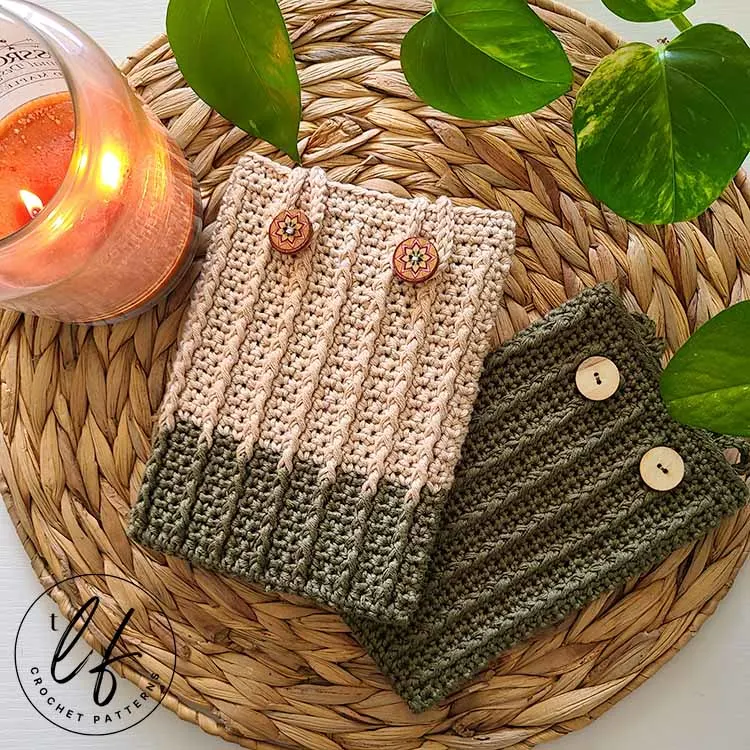 Kelly Kindle Crochet Cover by The Loophole Fox