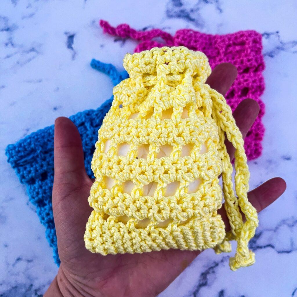 Mesh Crochet Soap Saver Pattern