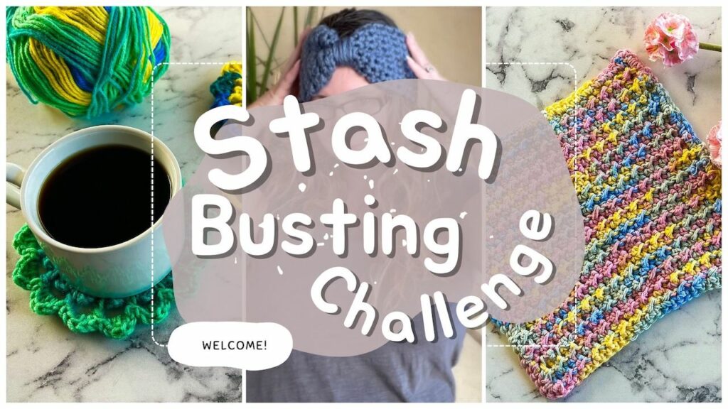 Crochet Stash Busting Challenge Banner