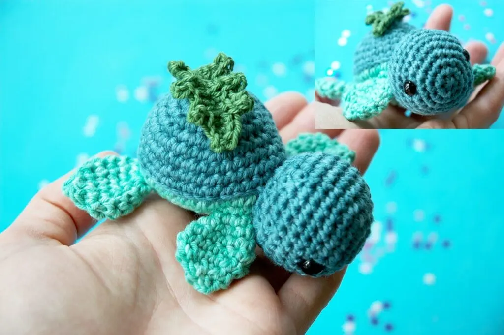 Tiara Amigumuri Turtle - Roxy's Crochet