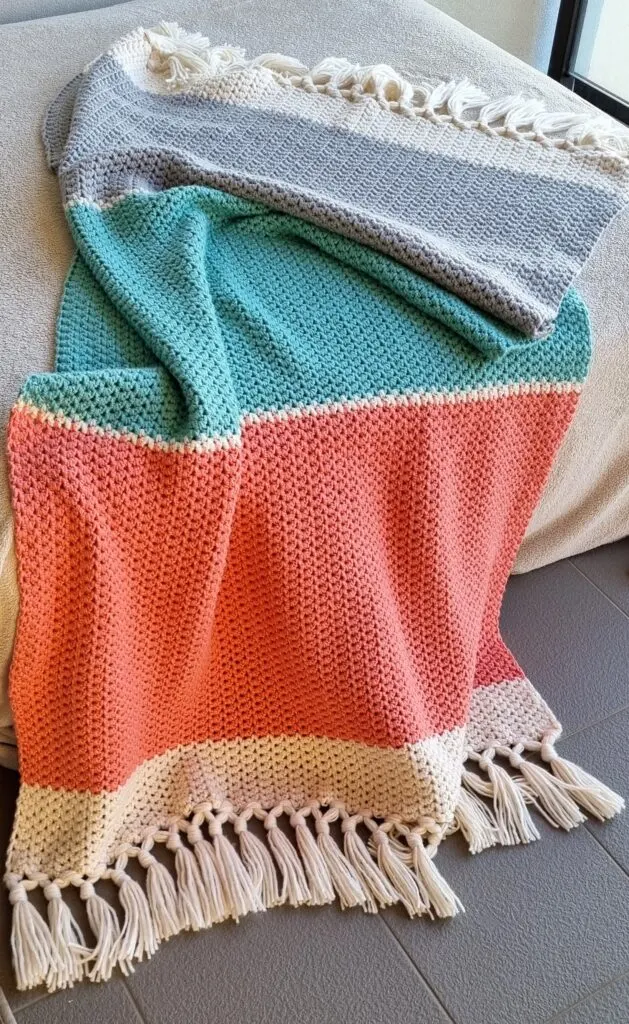 Summer Breeze Crochet Blanket
