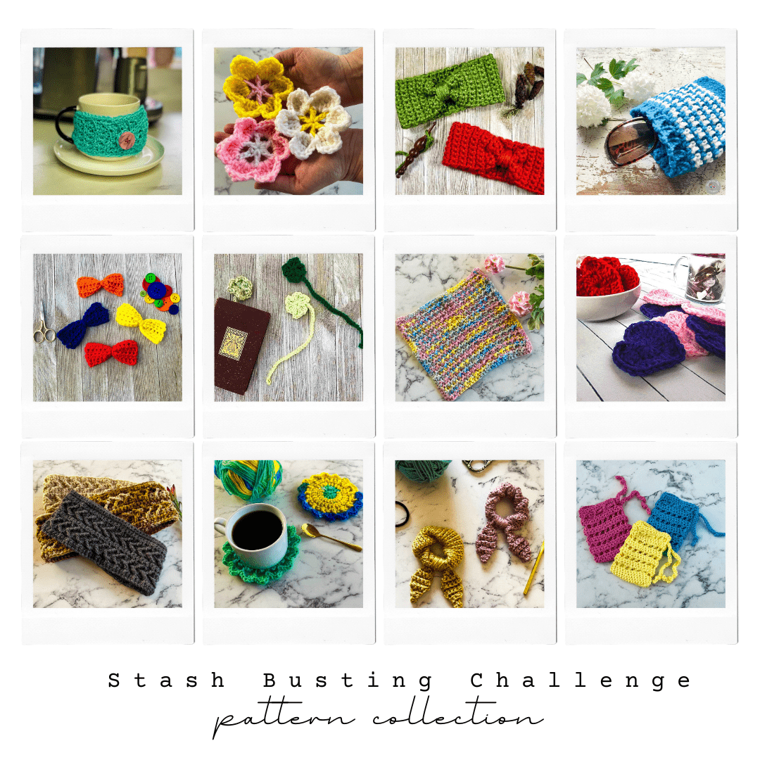 Crochet Stash Busting Challenge Course and Email Series