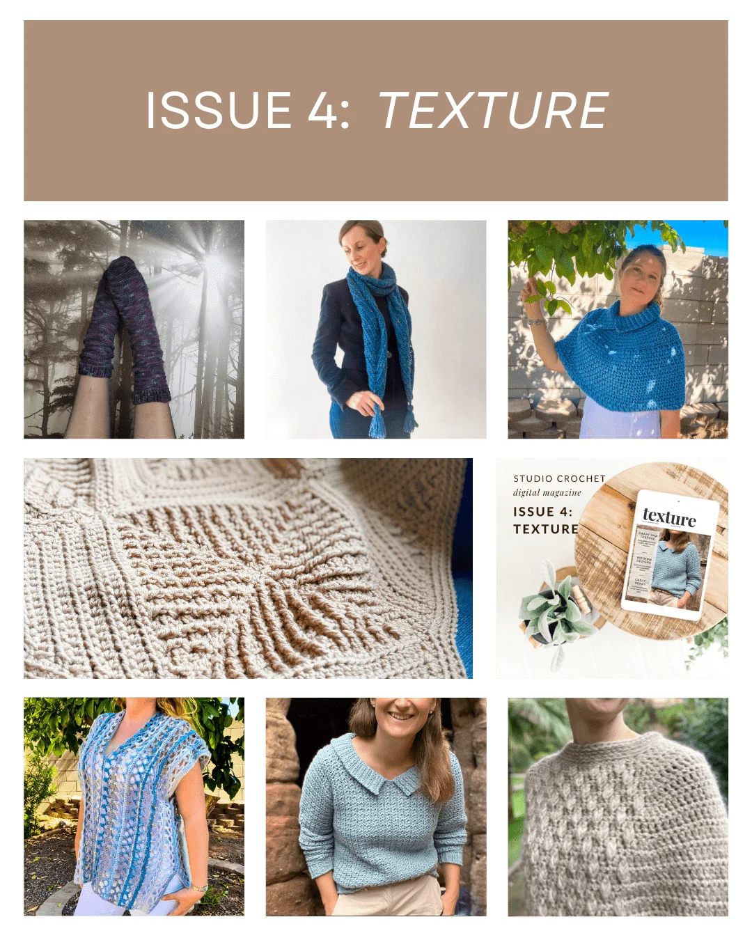 Studio Crochet Texture Edition