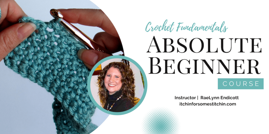 Crochet Fundamentals Absolute Beginner Course Banner