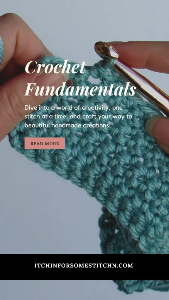 Crochet Fundamentals: Absolute Beginner Course Pinterest Pin
