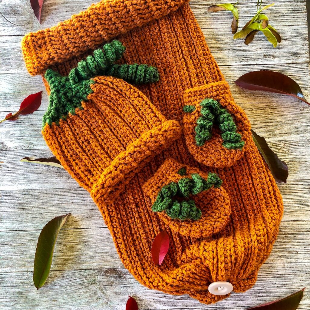 My Lil' Pumpkin Pie Sleep Set Baby Pattern
