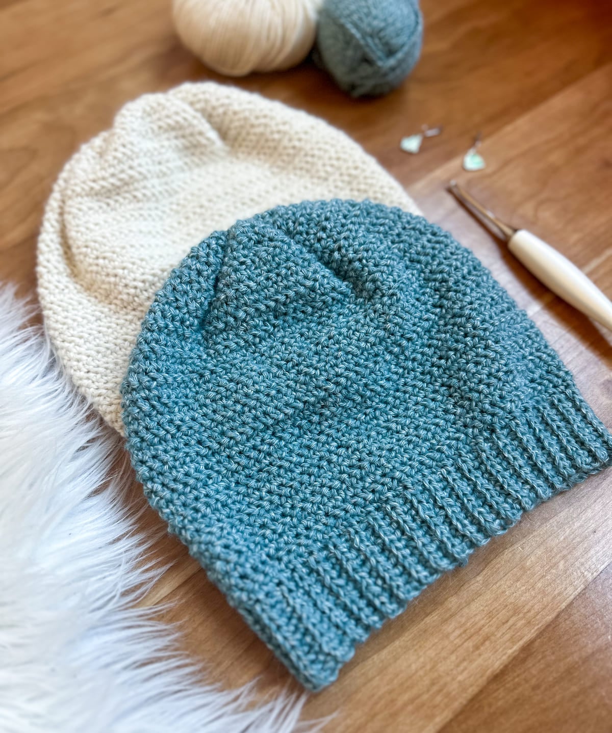 Crochet Beanie by Ned and Mimi