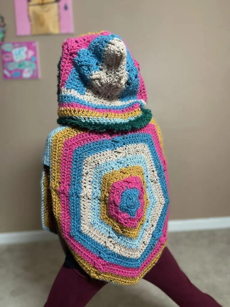 Radiant Crochet Poncho By Creations by Courtney