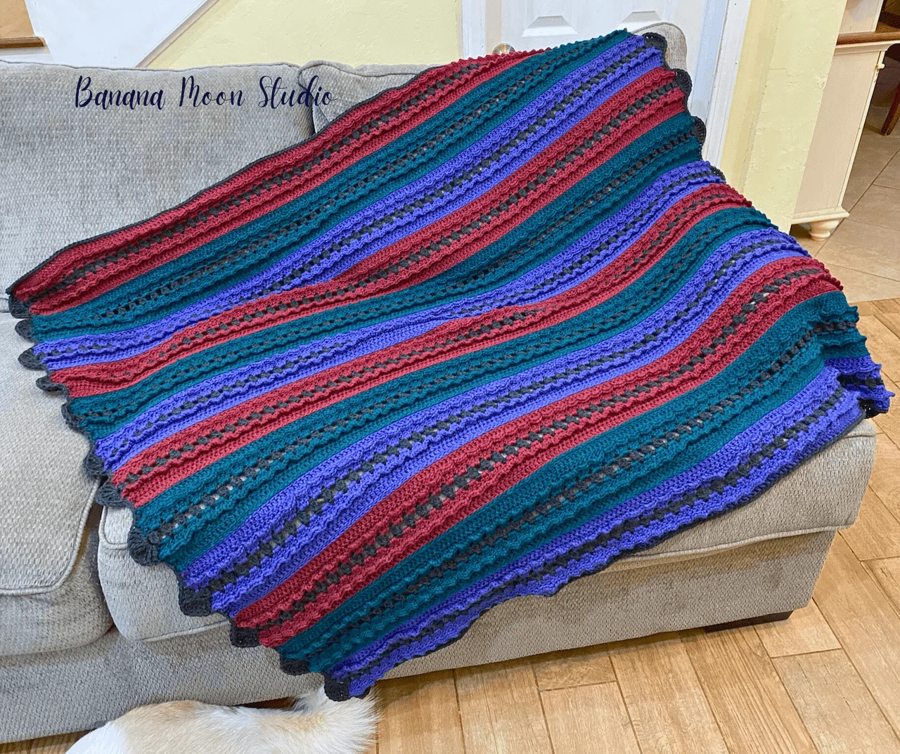 Belfonte Crochet Blanket by Banana Moon Studio