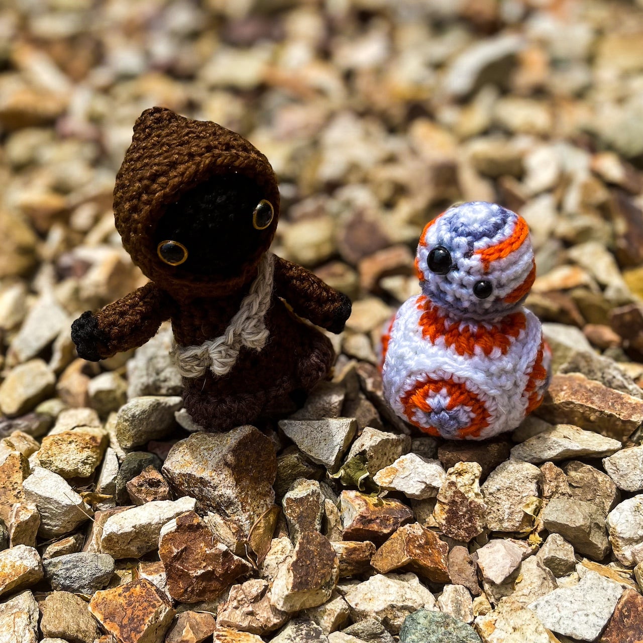 Star Wars Crochet Jawa BB8 amigumuri