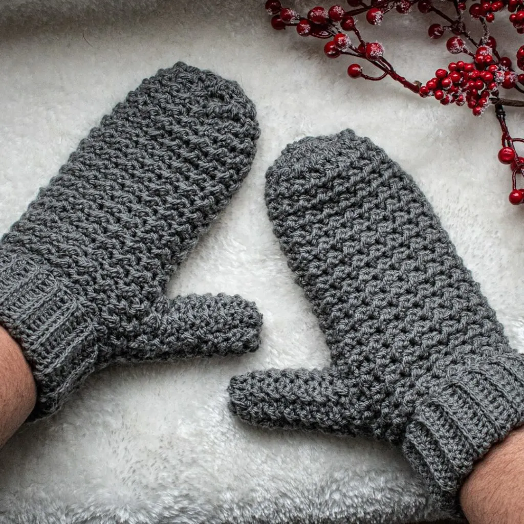 Crochet Mittens by Sunflower Cottage Crochet