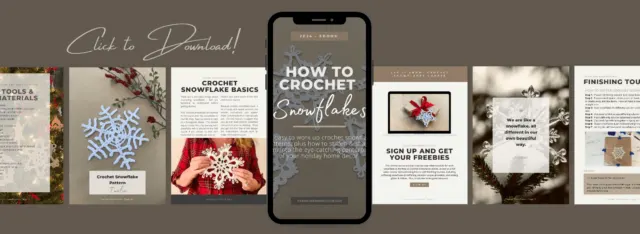 Crochet Snowflake Ebook