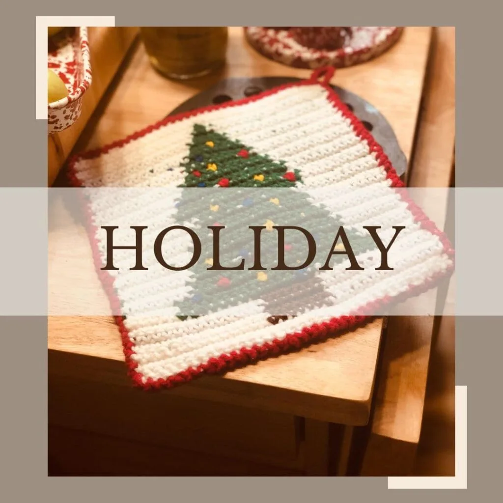 Crochet holiday patterns category