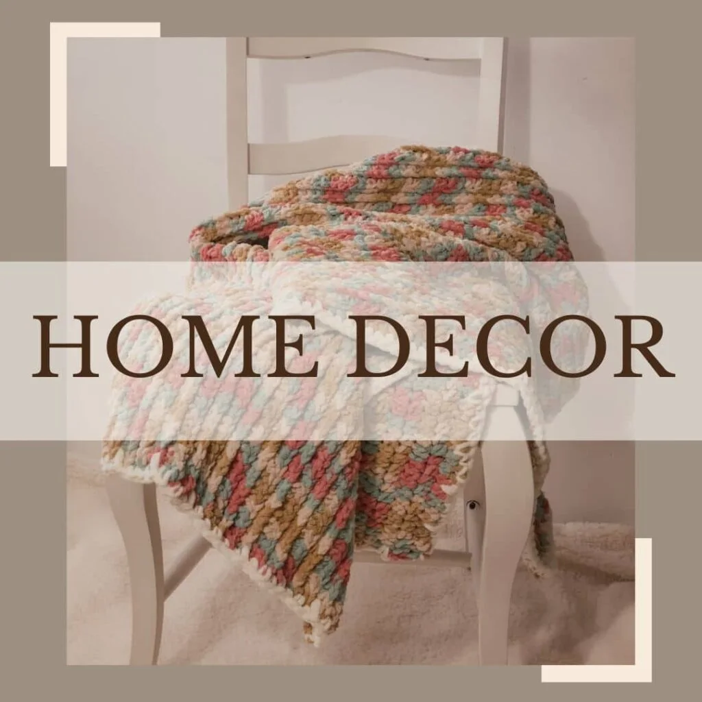 Crochet home decor patterns category